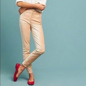 Pilcro velvet high-rise skinny ankle jeans